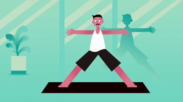 yoga - 2d art