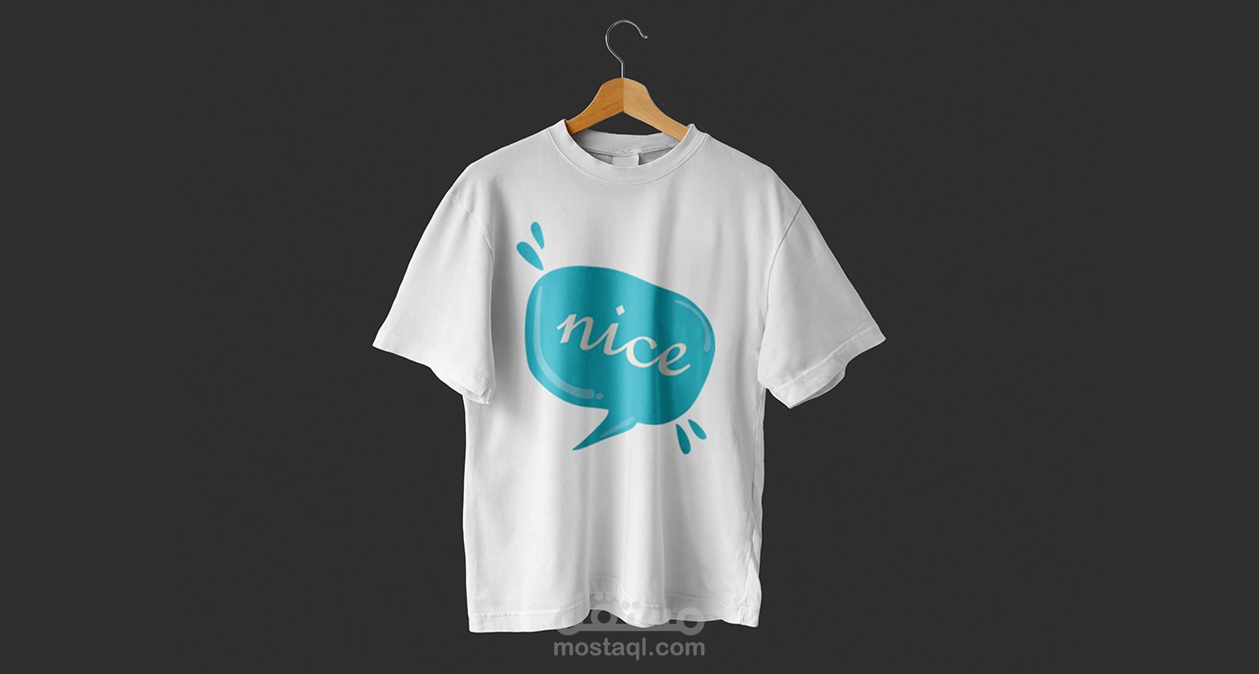 تصميم ملصقات على تيشيرت ( T-shirt design )