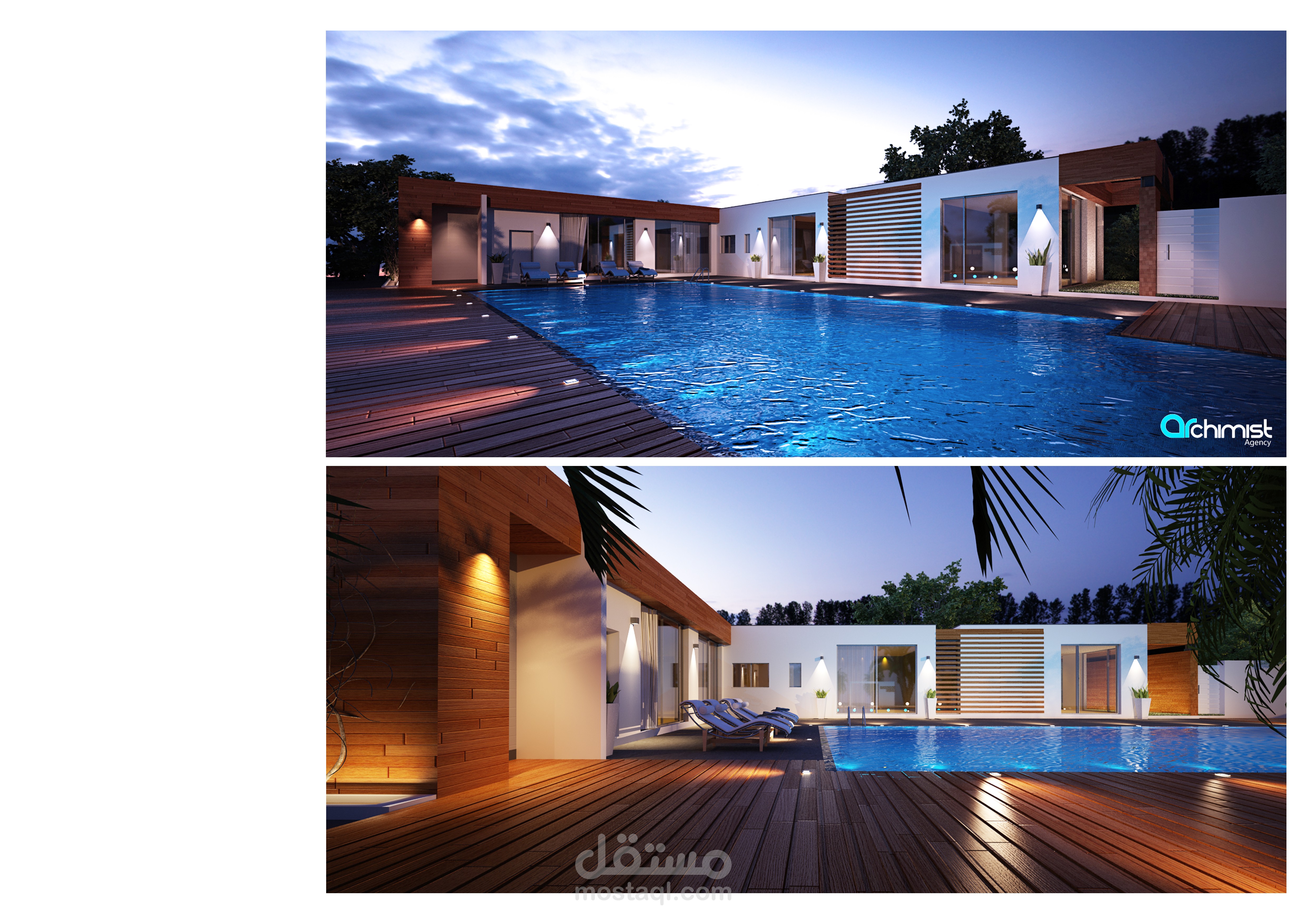 تصميم تصميم pool house