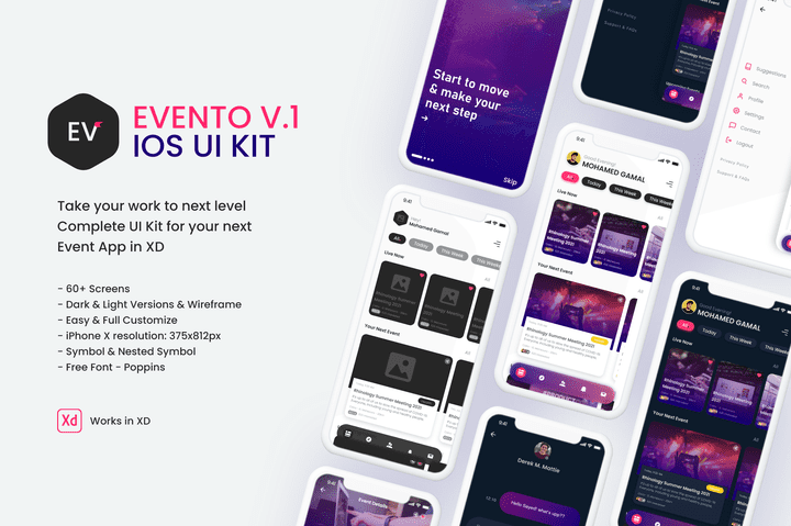 Evento V.1 - iOS UI Kit