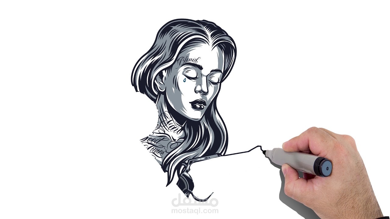 WhiteBoard  -- Drawing  -- Motion Graphic