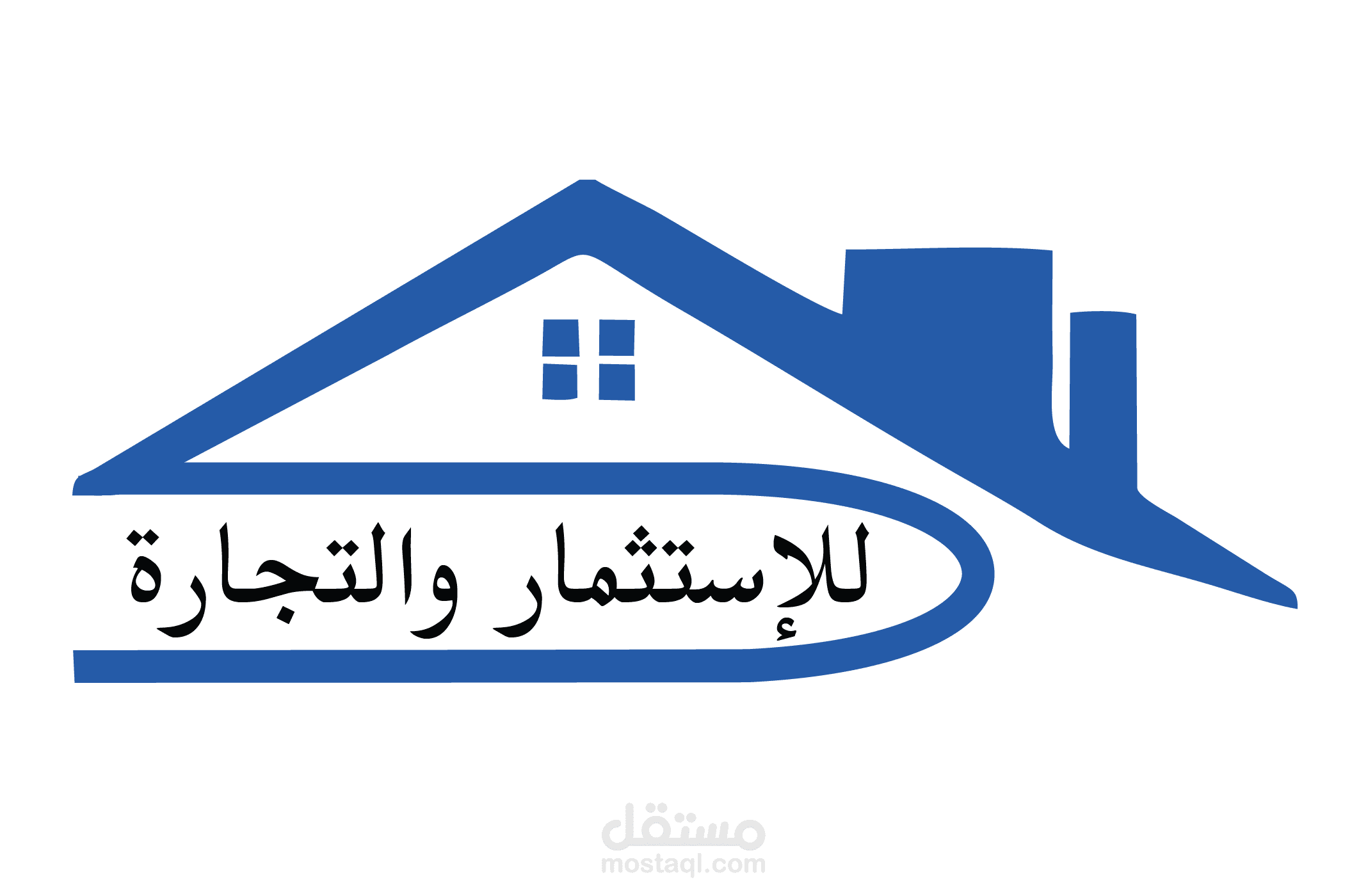 تصميم شعار لعمار استثمارية علي الاليستيرتور