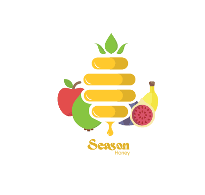تصميم شعار شركة Season honey