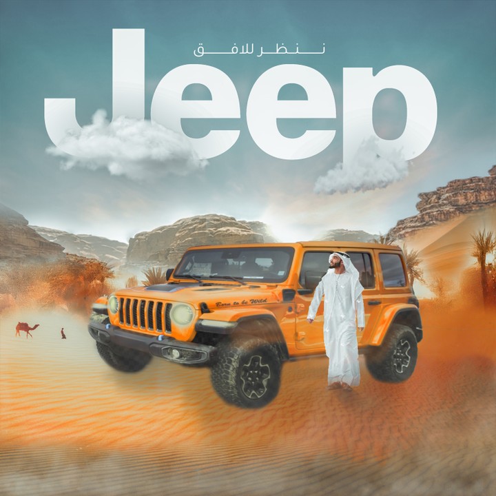 social media design - jeep