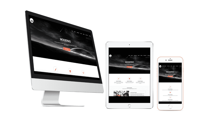 Responsive website pages