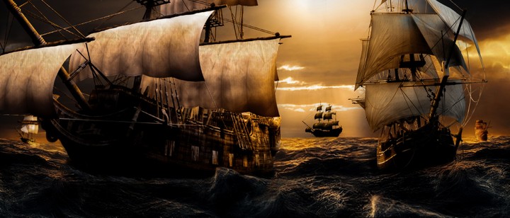 "Photo Manipulation"High Seas Escape: A Thrilling Pursuit