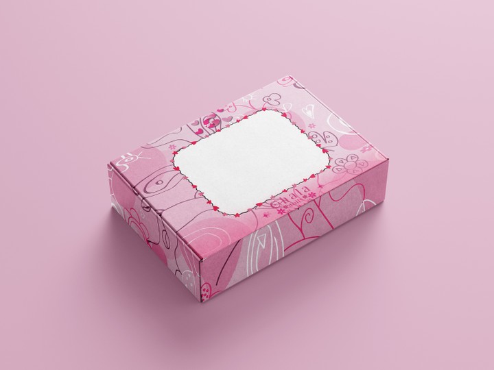 Doll Toy Box Packaging Design