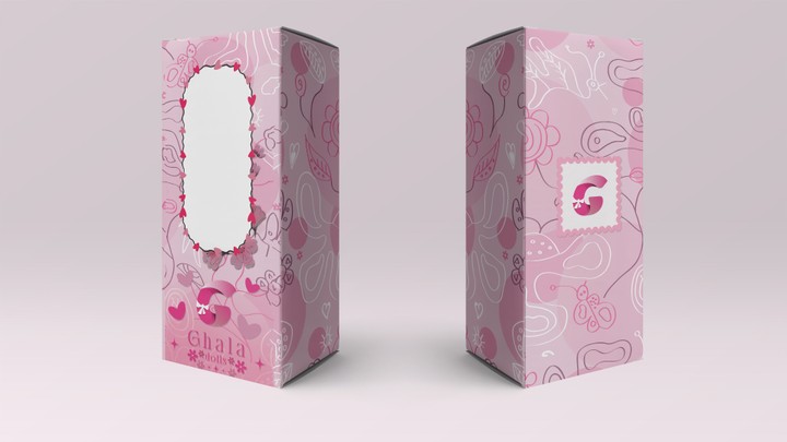 Doll Toy Box Packaging Design