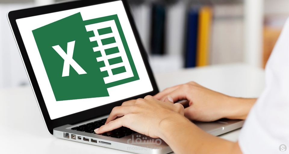 كتابة أسئلة  على برنامج Excel