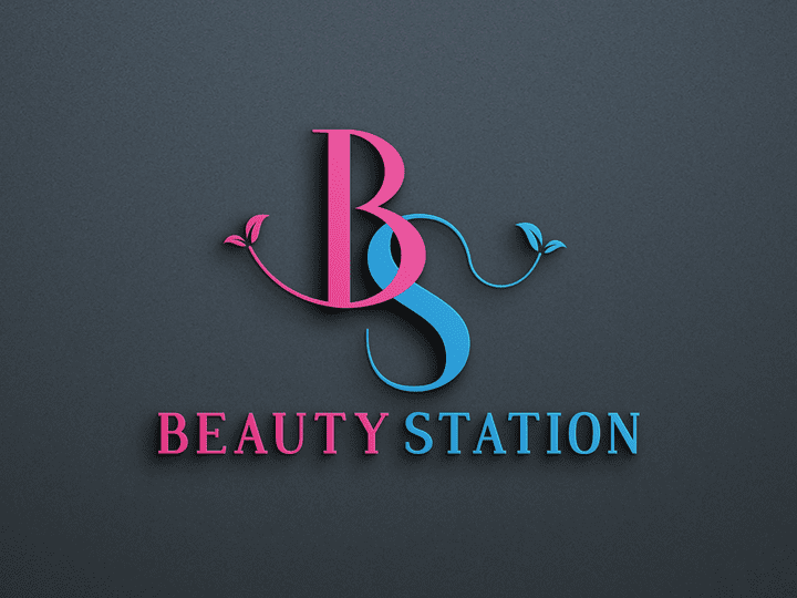 Beauty Store Logo Design - تصميم شعار بسيط إحترافي وإبداعي