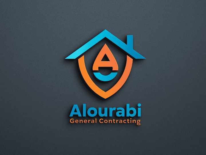 General Contracting Logo Design - تصميم شعار بسيط إحترافي وإبداعي