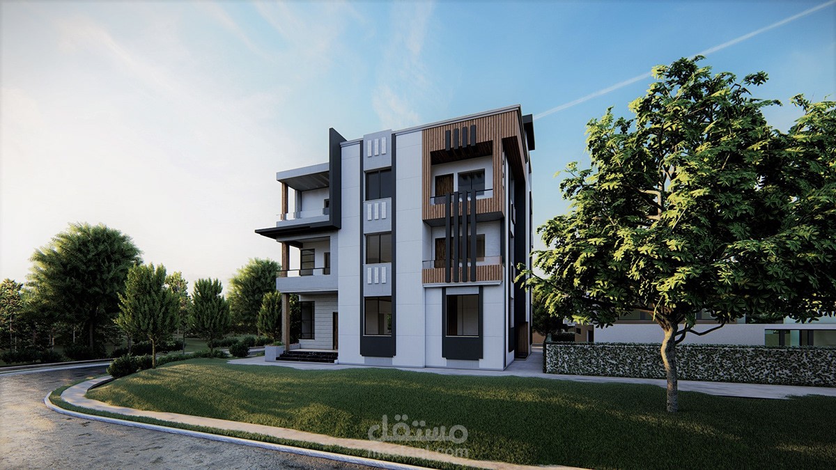 تصميم مبنى سكني - RESIDENTIAL BUILDINGS -