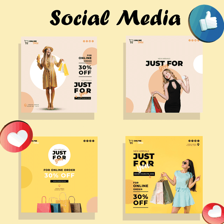 Social media design