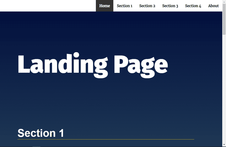 Landing Page