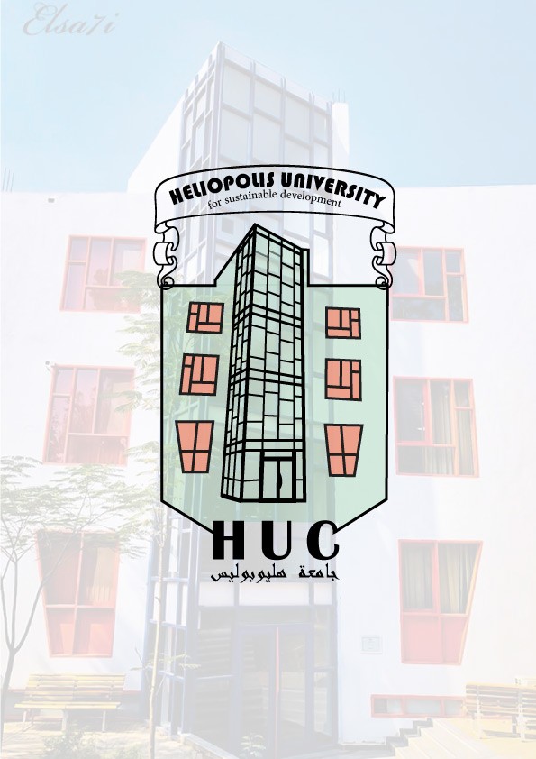 Heliopolis university logo