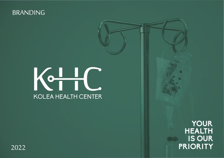 تصميم هوية بصرية لعيادة صحية KHC