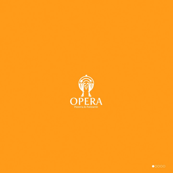 تصميم شعار مطعم OPERA