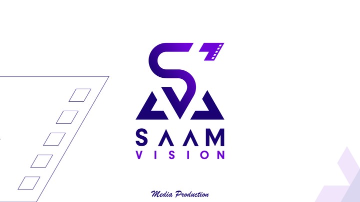 saam vision logo design