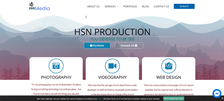HsnMedia Portfolio