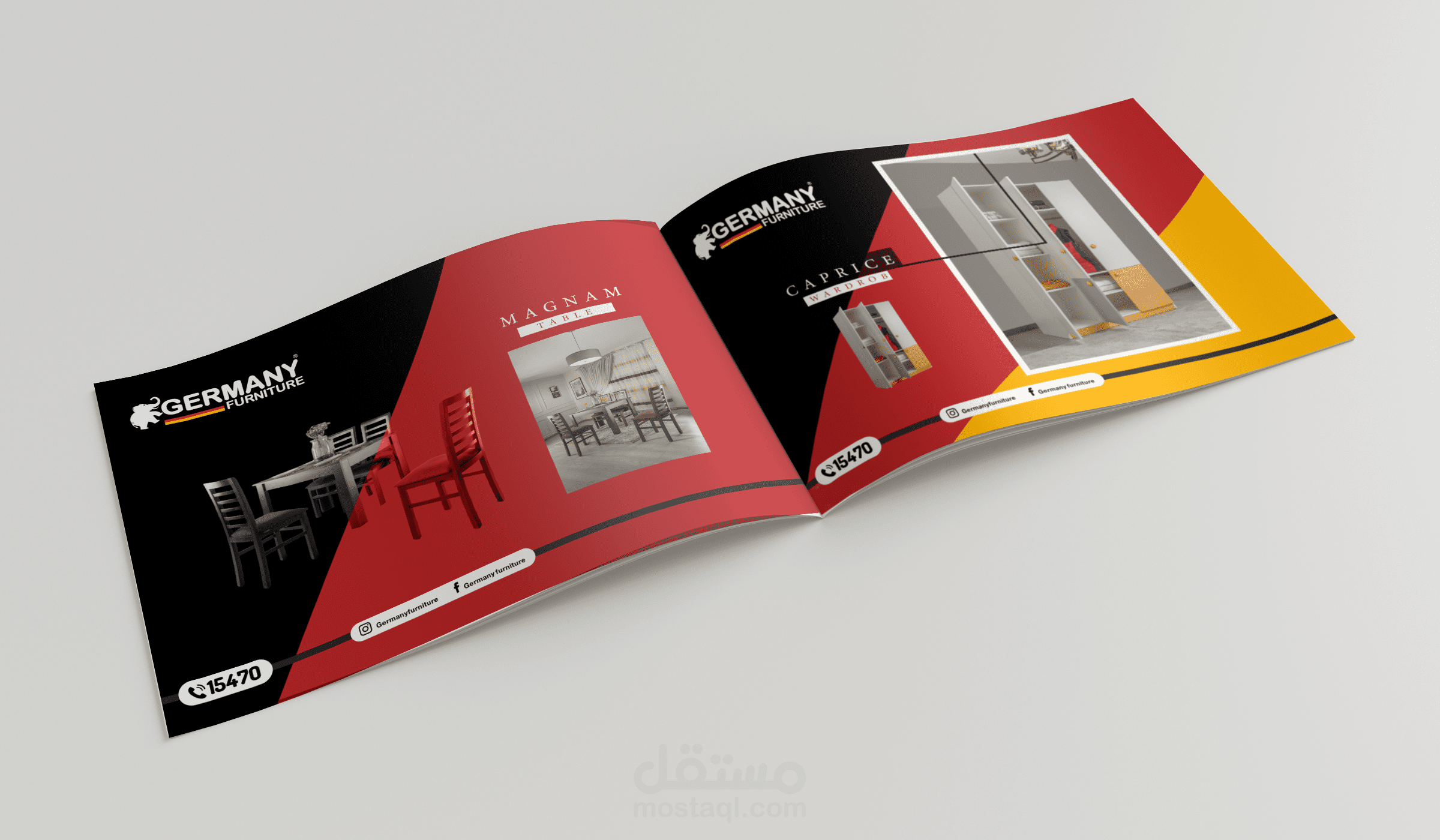 تصميم المجلات والكتالوجات والمطبوعات