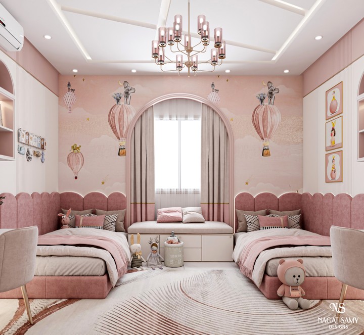 MODERN GIRLS BEDROOM