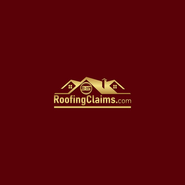 تصميم شعار بعنوان ROOFING CLAIMS.COM