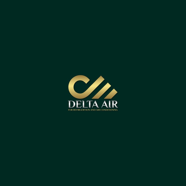 تصميم هوية بصرية كاملة لشركة دلتا اير للتبريد والتكييف DELTA AIR Visual identity