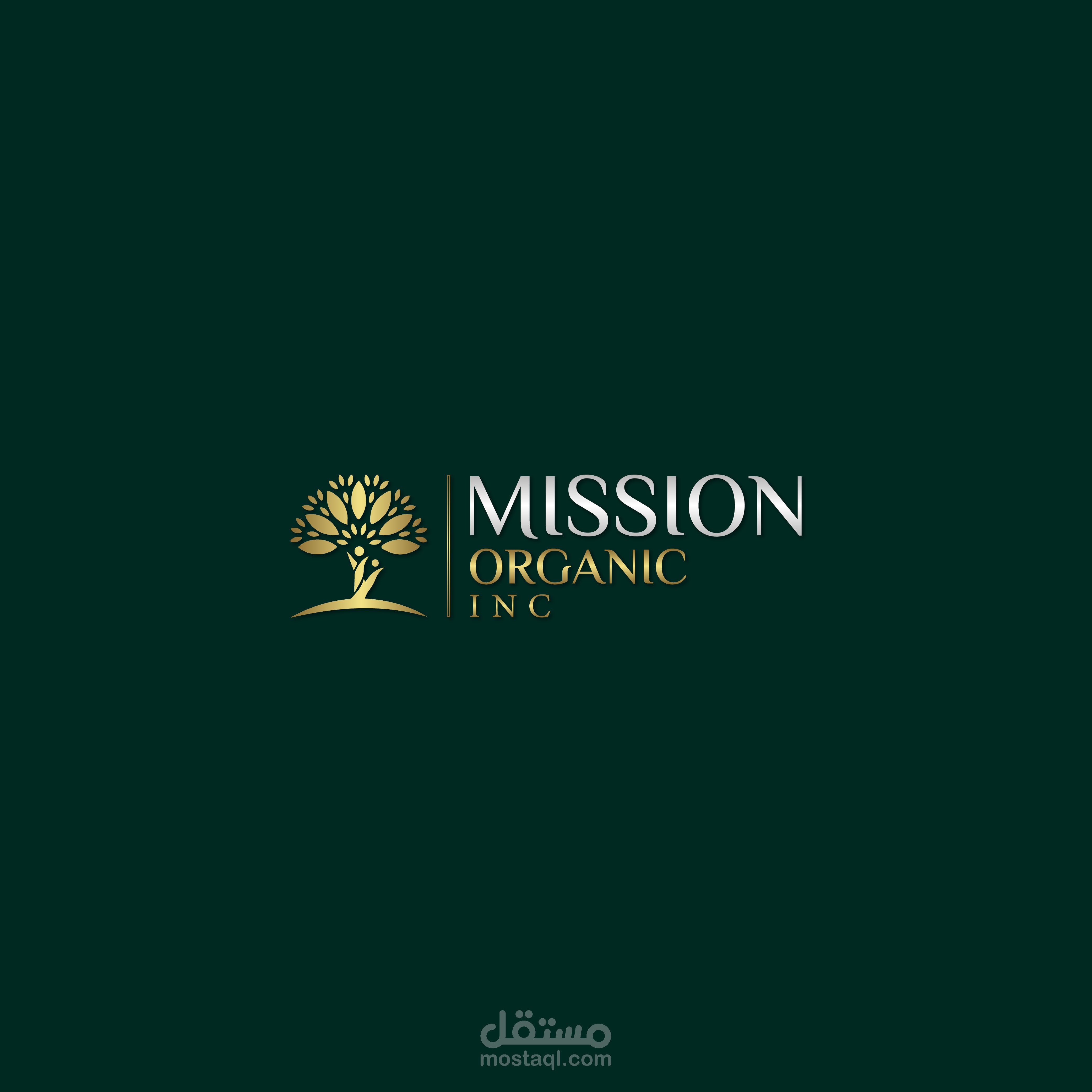 تصميم هوية كاملة لشركة زراعية MISSION ORG VISUAL IDENTITY