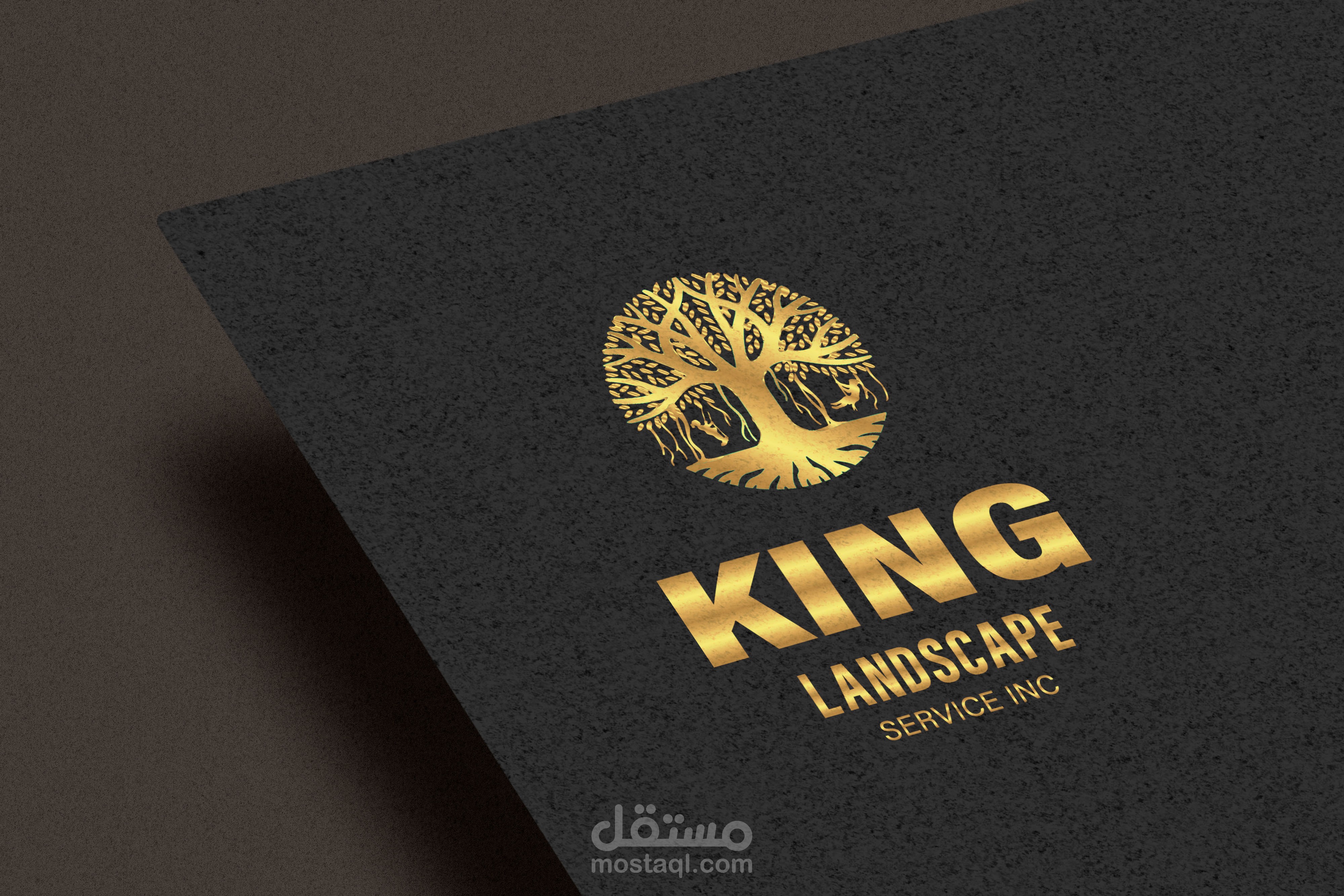 KING LANDSCAPE LOGO