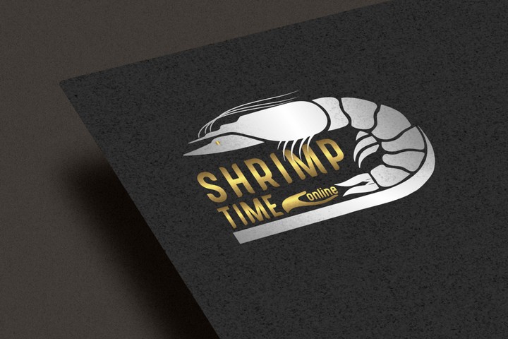 تصميم شعار لموقع فريلانسر بعنوان SHRIMP TIME