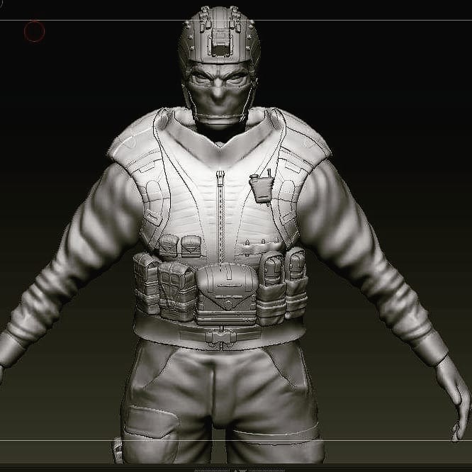 Soldier Character 3D