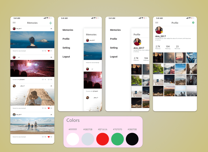 UI/UX design