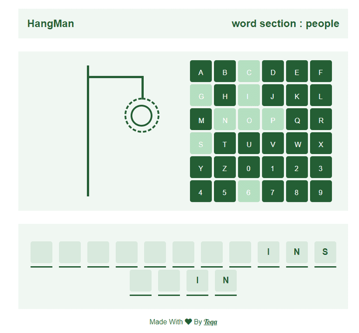 HangMan Game