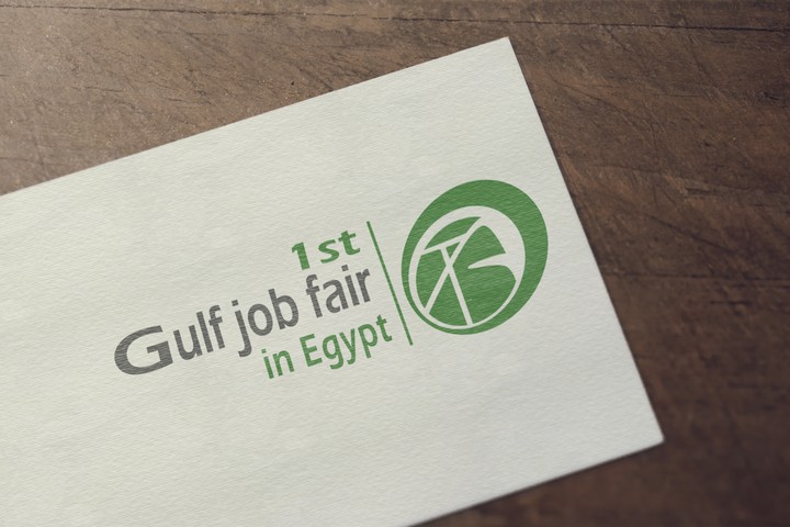 Logo (1 st Gulf job fair in Egypt