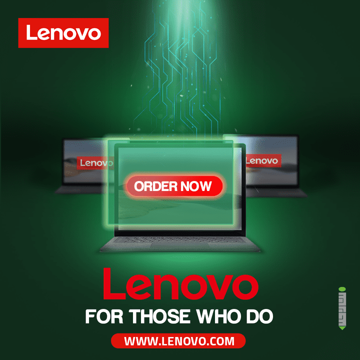 Unofficial social media design for Lenovo