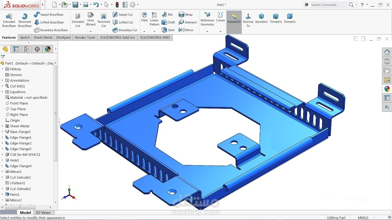 Sheet metal bending