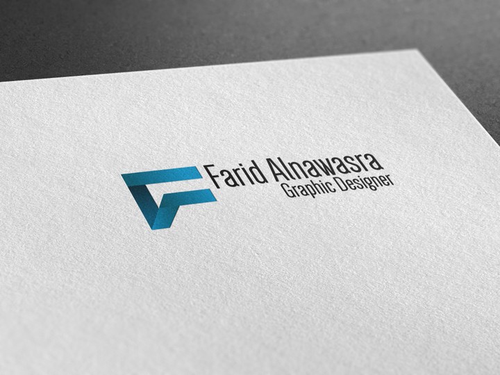 Farid Alnawasra personal LOGO | Graphic Designer |