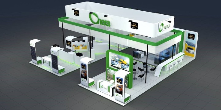 booth exhibition 3d design