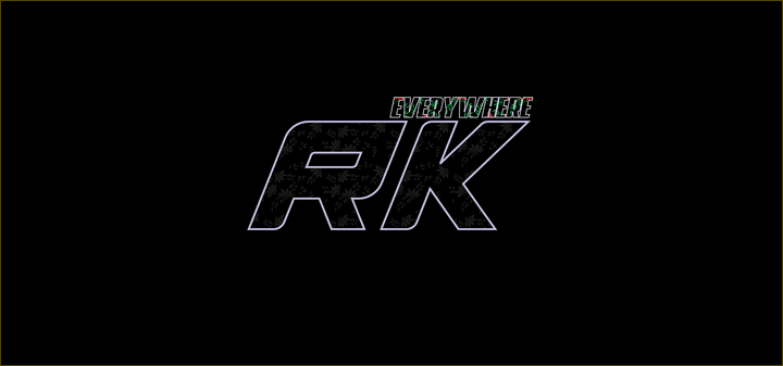 RK EVERY WHERE Design  Logo