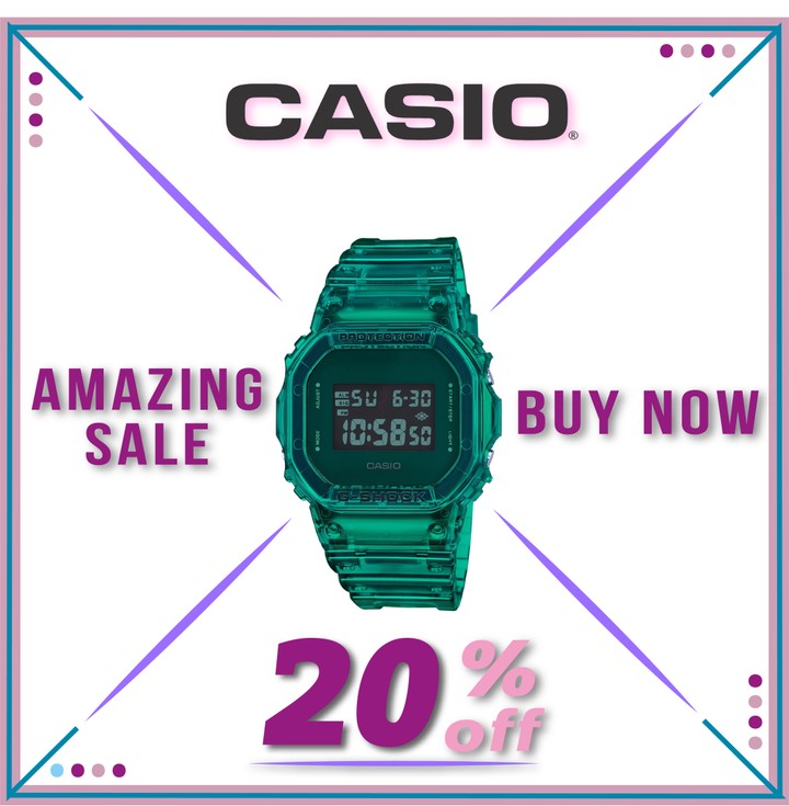 creative poster for CASIO brand ... design by me