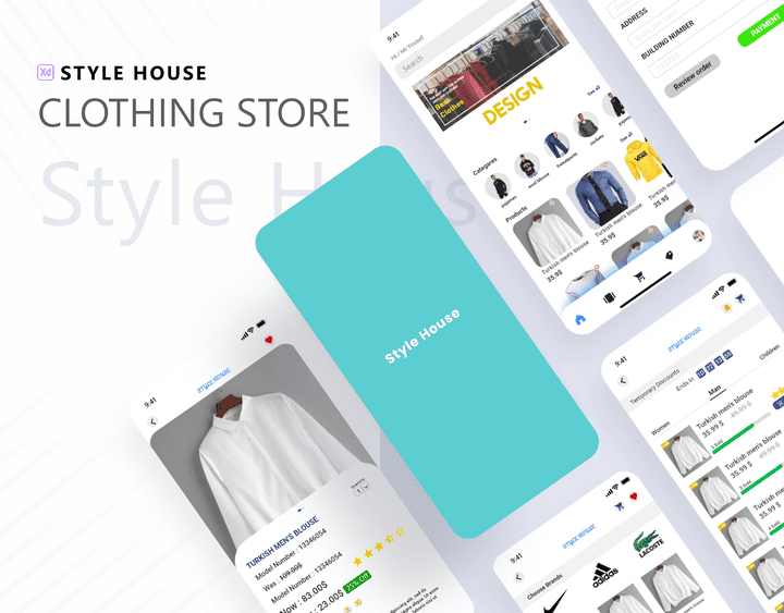 Style House  - تطبيق لبيع الملابس