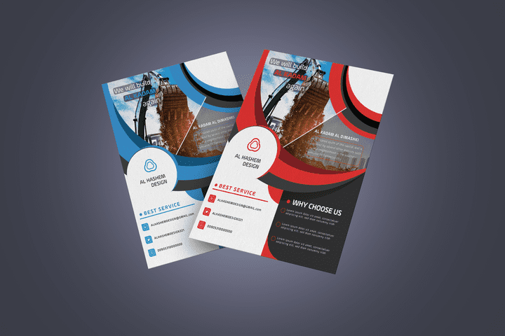 flyer design - تصميم فلاير