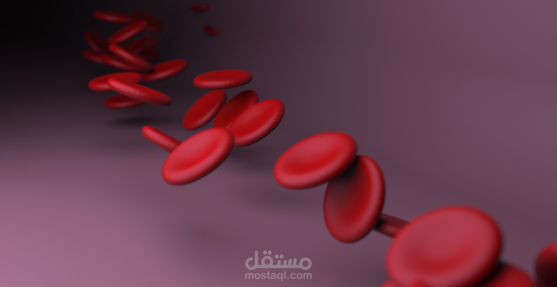 تصميم فيديو قصير يوضح حركه الدم