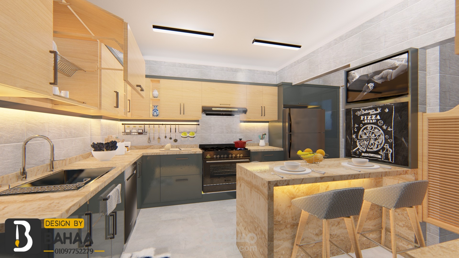 3d kitchen