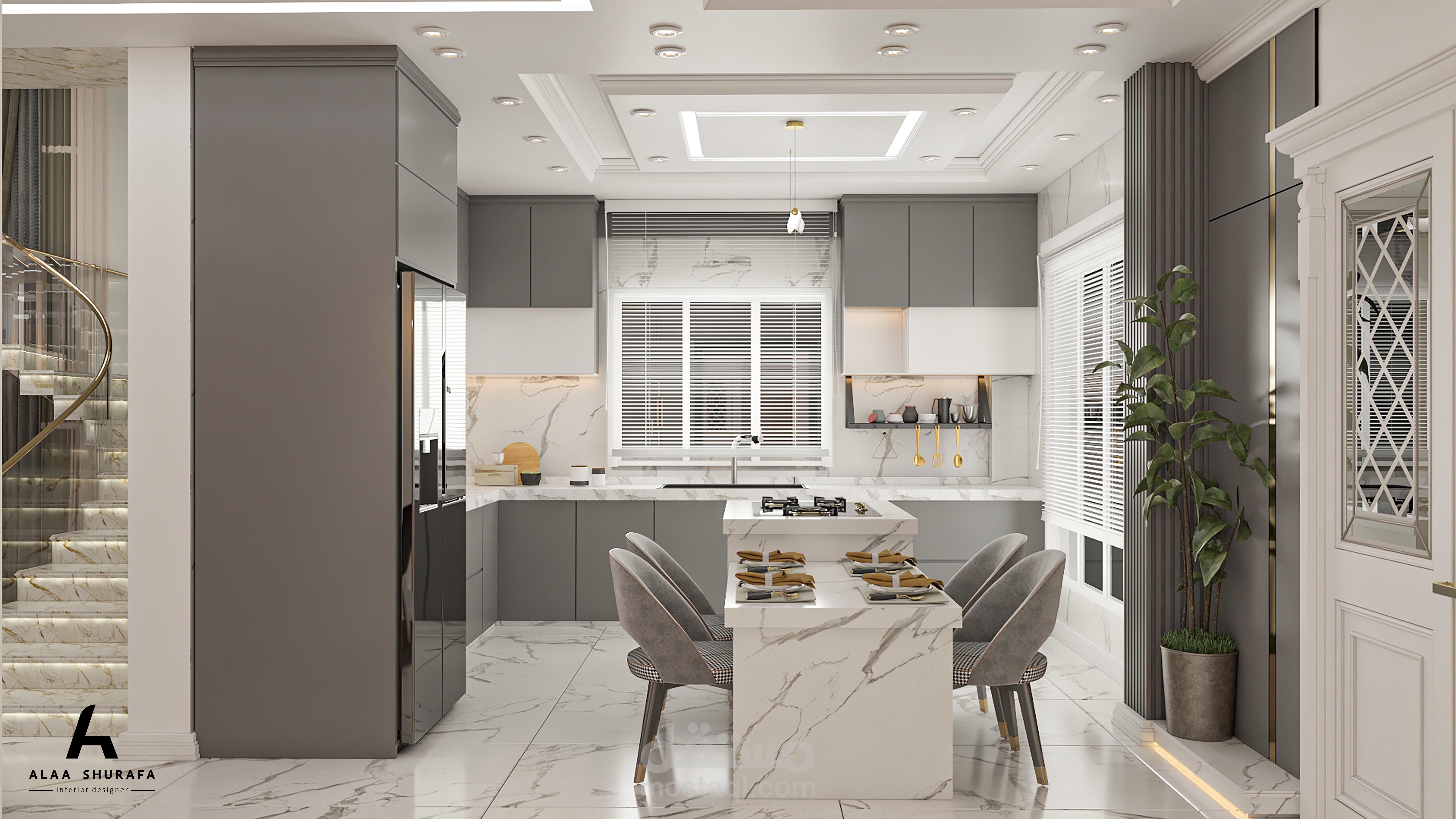 Modern kitchen interior design