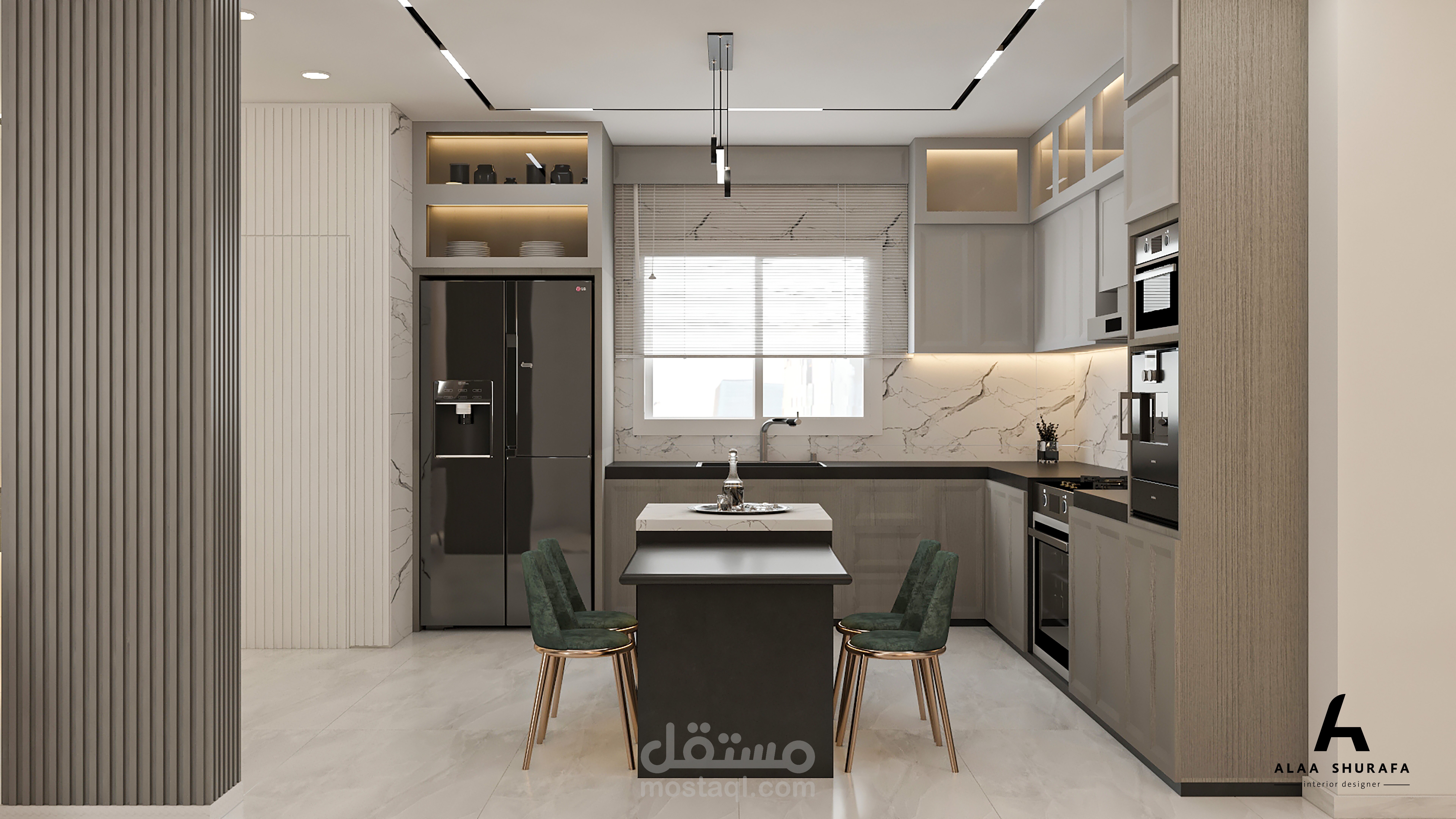 Modern kitchen interior design