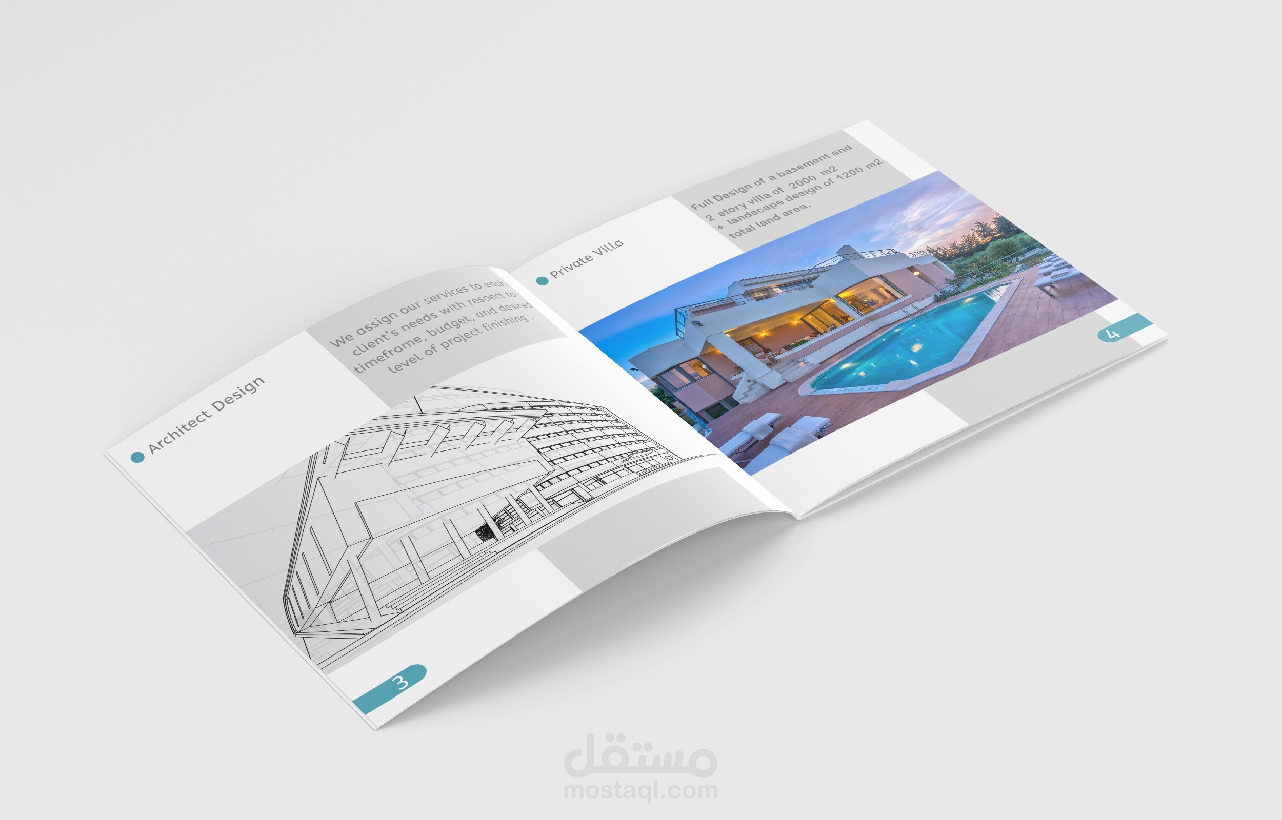 كتيب صغير لشركة دلتا للمقاولات