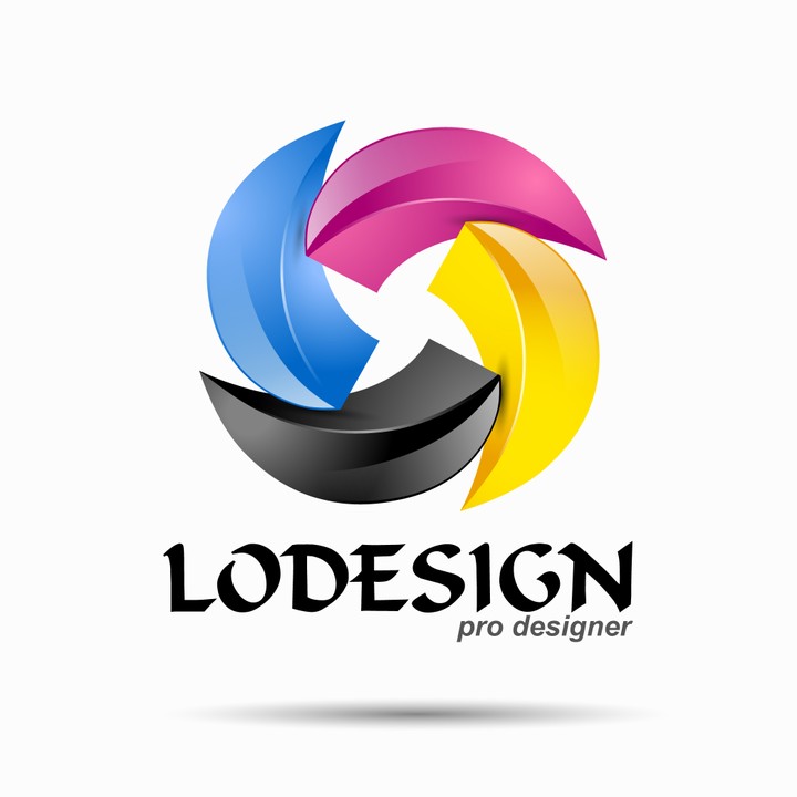 تصميم شعار احتارفي، خاص بشركة لوديزاين Lodesign