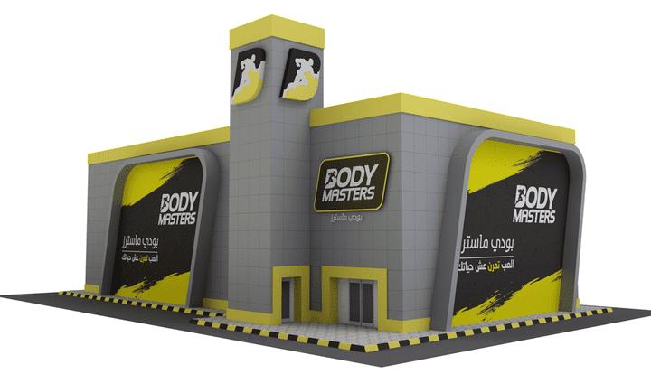 Body Master Gym _ 3D Design Concept