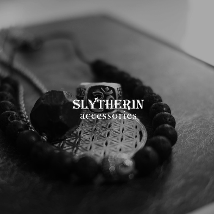 slytherin jewellery shop identity